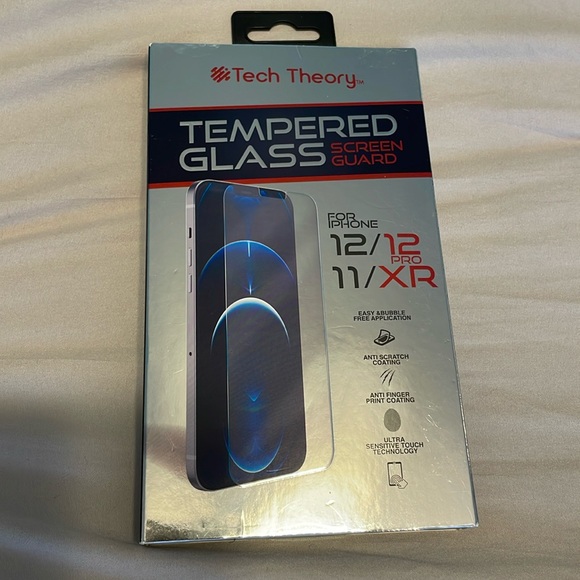 Tech Theory Tempered Glass Screen Guard for iPhonee 12/12 Pro, 11/XR - Picture 1 of 3